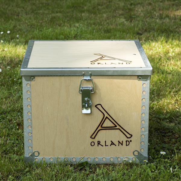 ORLAND COMPACT STOVE <br>incl. Wooden Creates <br>10-01-03 <br>€ 845,00
