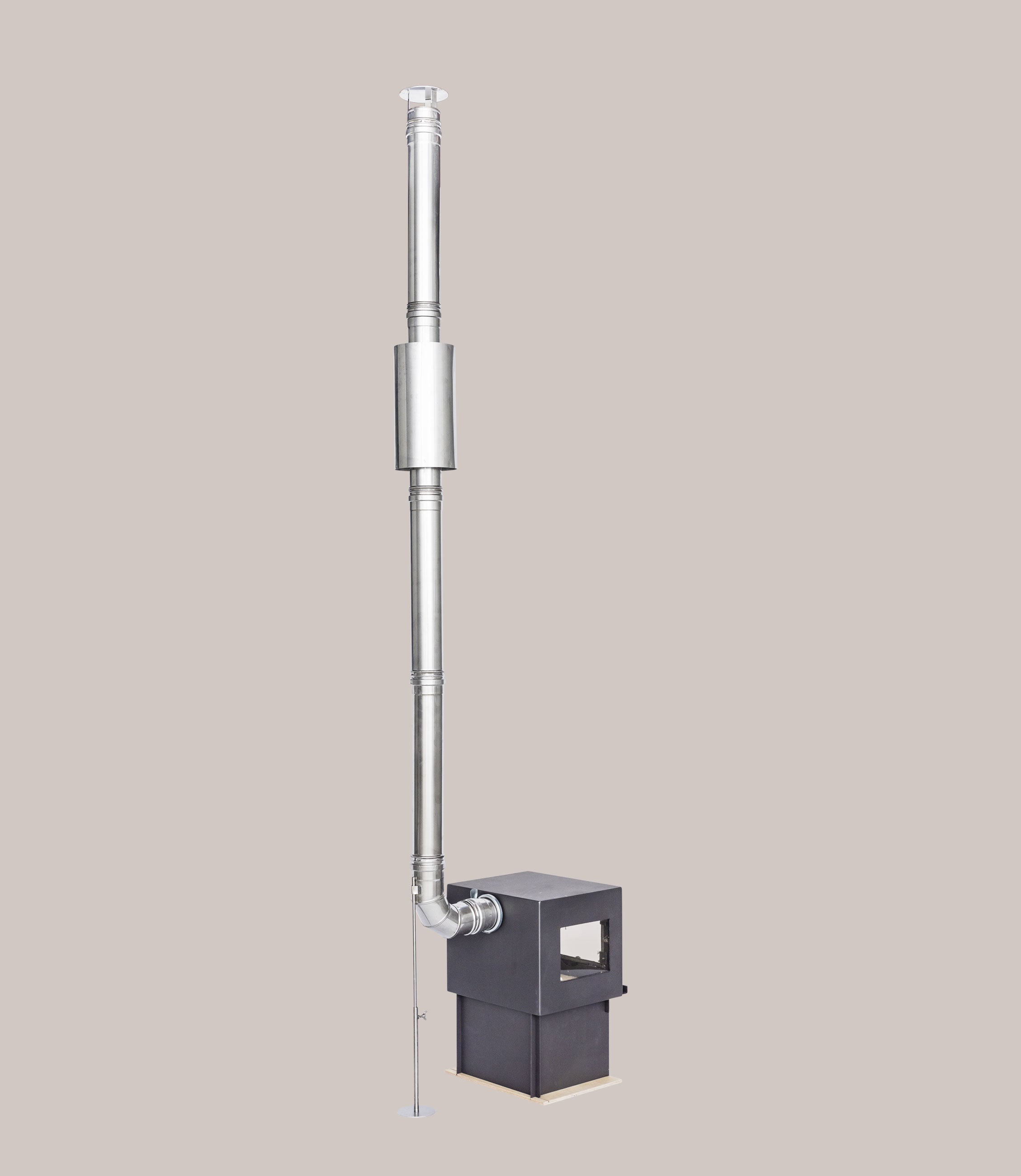 ORLAND COMPACT STOVE <br>with Flue Kit Standard <br>10-03-03 <br>€ 945,00