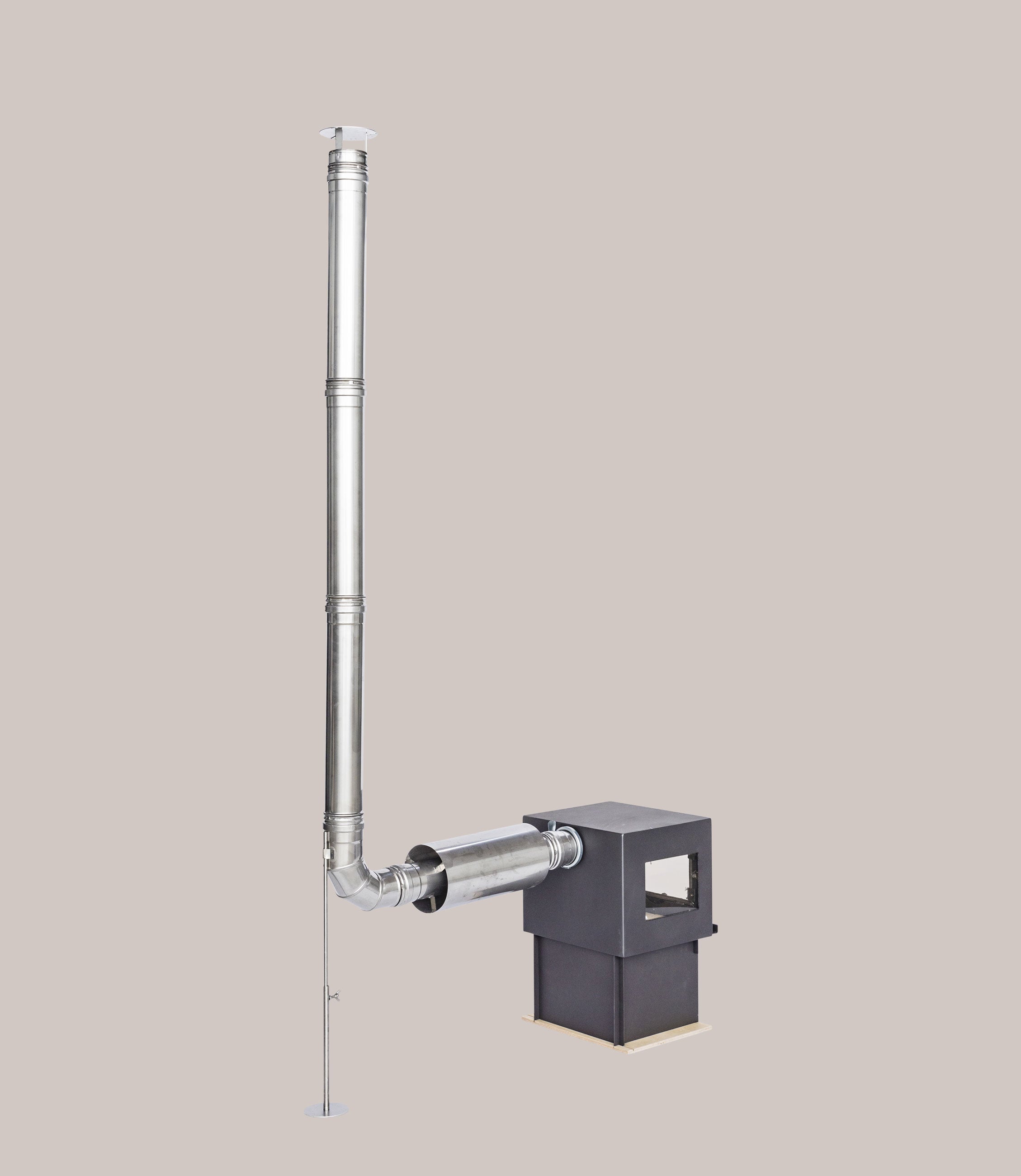 ORLAND COMPACT STOVE <br>with Flue Kit Standard <br>10-03-03 <br>€ 945,00