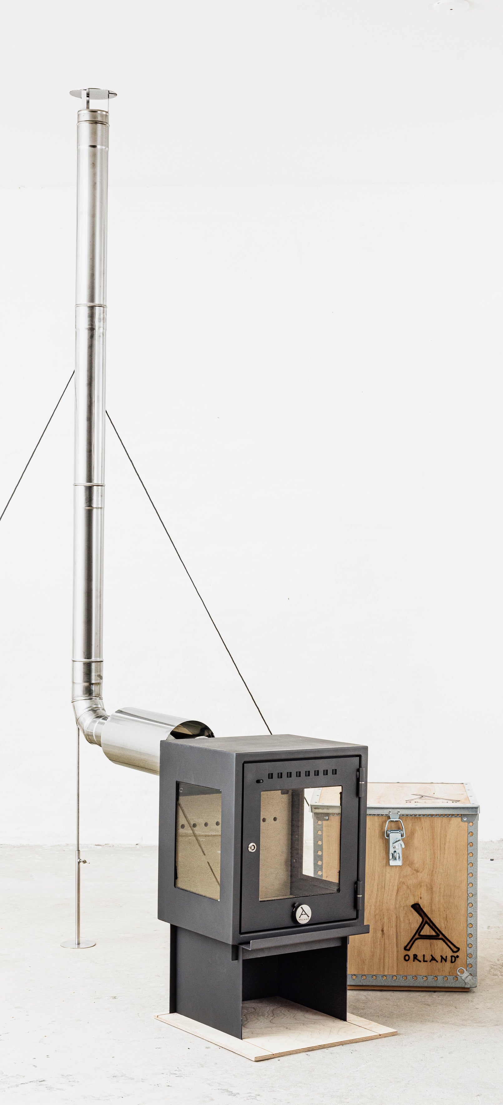 ORLAND STOVE <br>Flue Kit Standard Ø 80 <br>20-01-02