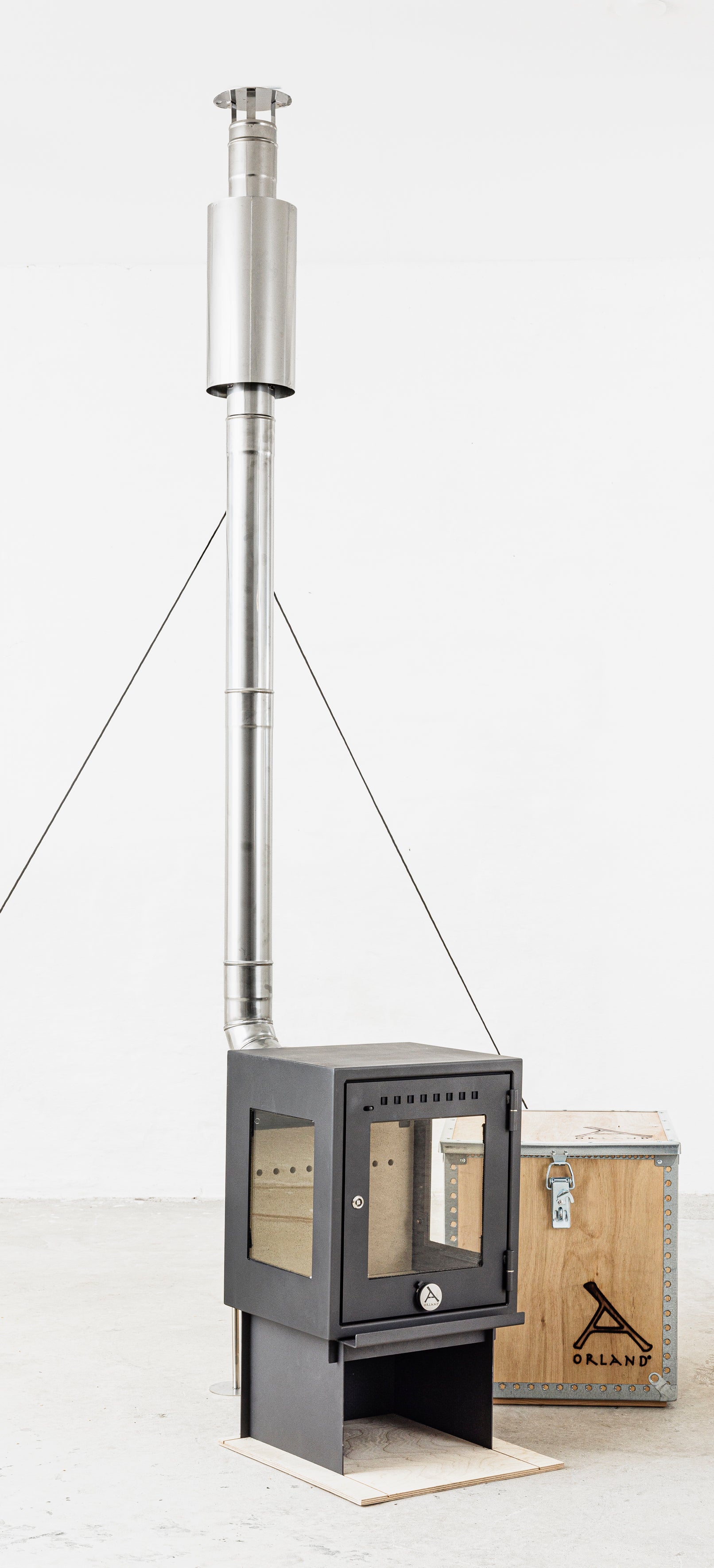 ORLAND STOVE <br>Flue Kit Standard Ø 80 <br>20-01-02