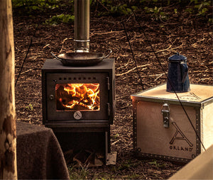 ORLAND COMPACT STOVE <br>incl. Wooden Creates <br>10-01-03 <br>€ 845,00